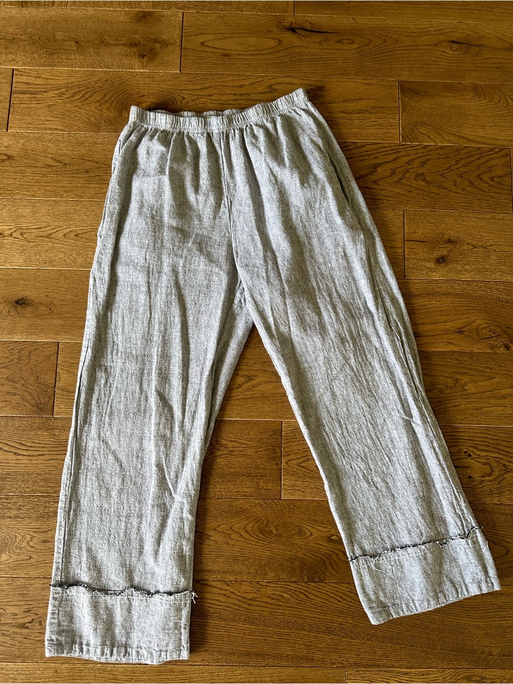 Cut Loose Linen Cotton Pants S